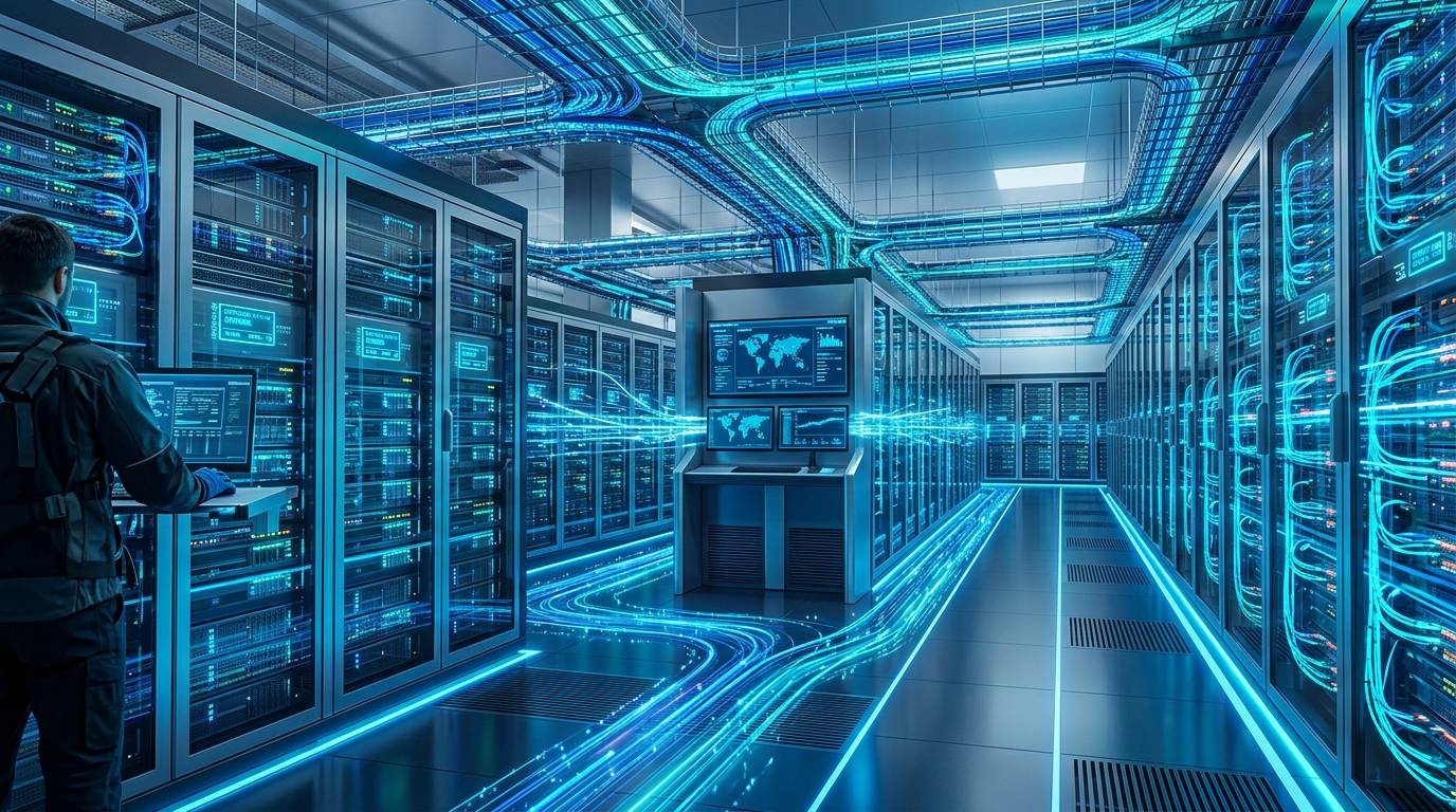 Server Room Network Racks